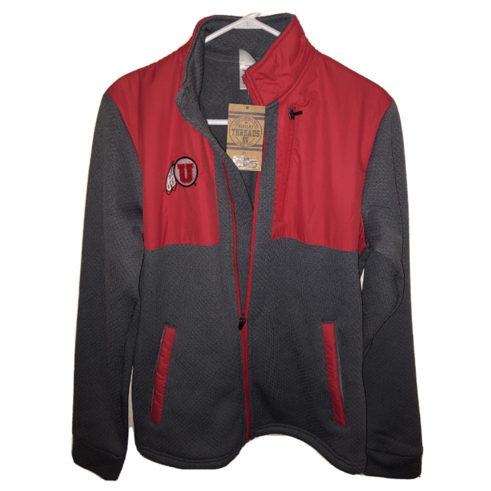 Utah Utes Zip Up Jacket